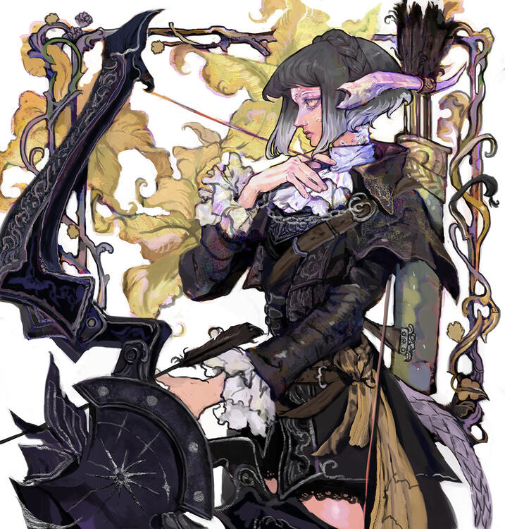 FF14 Ren Illustration